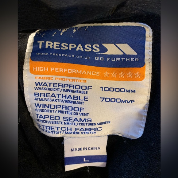 Trespass Mens Winter Jacket - Picture 7 of 9